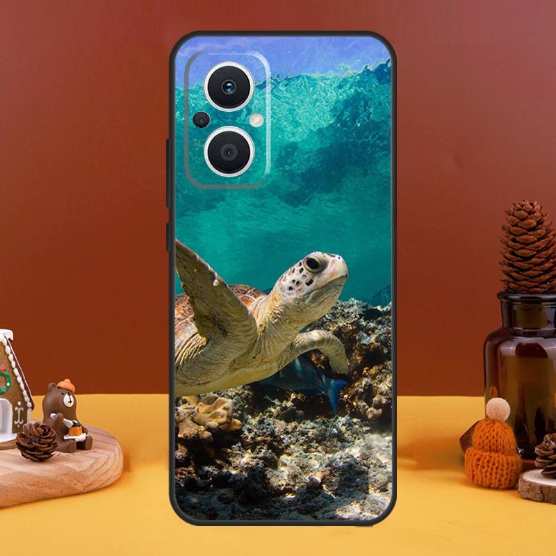 Чехол 'Морская черепаха' для OPPO Reno 10 Pro 11 F 4 6 7 8 5 Lite 4Z 5Z 8T OPPO Find X6 Pro X5 X2 X3 Lite