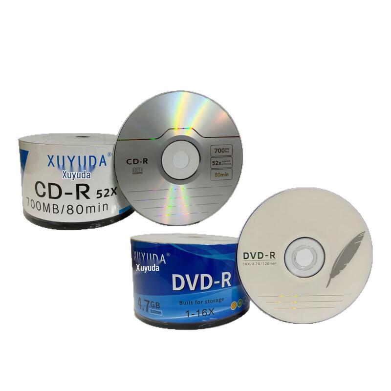 Yi Lv DVD+R 16x 4.7GB Пустые записываемые диски, упаковка 50 шт. на шпинделе
