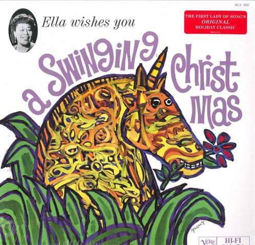 LP Пластинка ЭЛЛА ФИТЦДЖЕРАЛЬД - Ella Wishes You A Swinging Christma MGV4042,B002173 Verve Records, 2014 США Джаз
