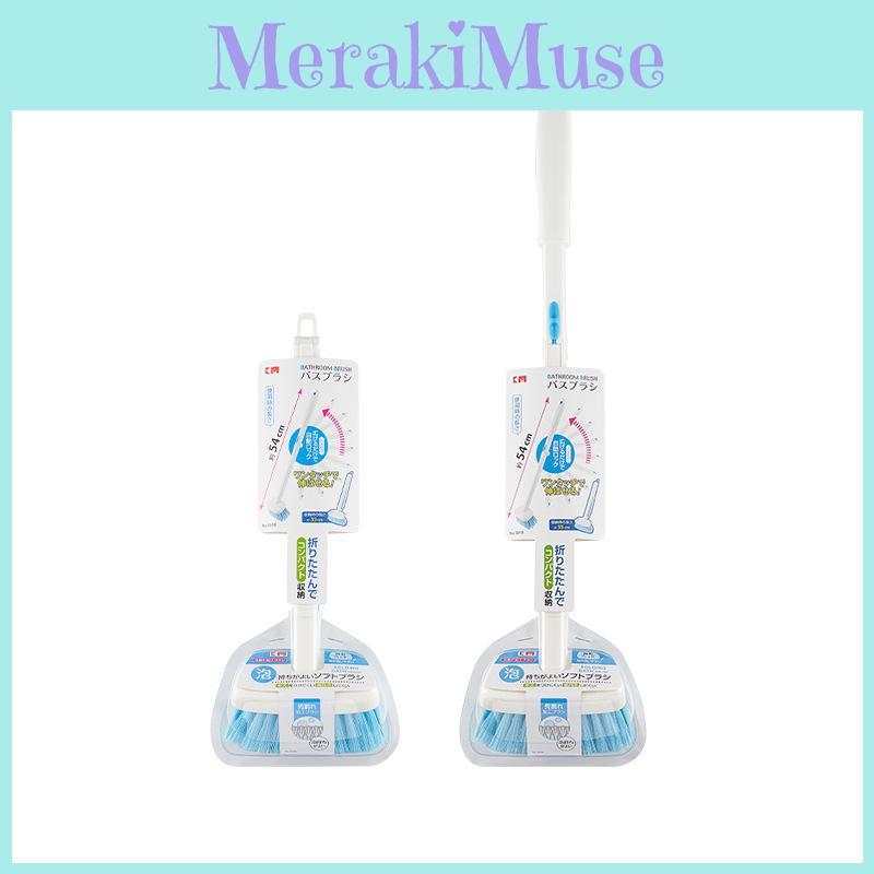 ПП Нейлоновая щетка для пола ванной комнаты со складной конструкцией для чистки плитки и затирки