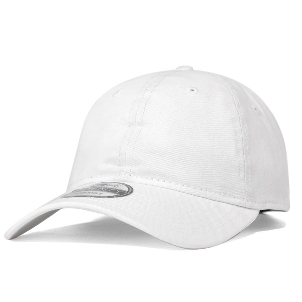 NEW ERA 9TWENTY Регулируемая неструктурированная кепка Простая (Новая эра) (Товар) (белый)