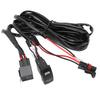 DC12V UTV LED Light Bar Wiring Harness 300W 14AWG 1  Plug and Play for UTV with Pulse Bus Bar