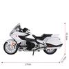 1:9 Honda Gold Wing Tour GL1800 Alloy Die Cast Motorcycle Model Vehicle Collection Sound and Light Off Road Autocycle Toys Car ahx256