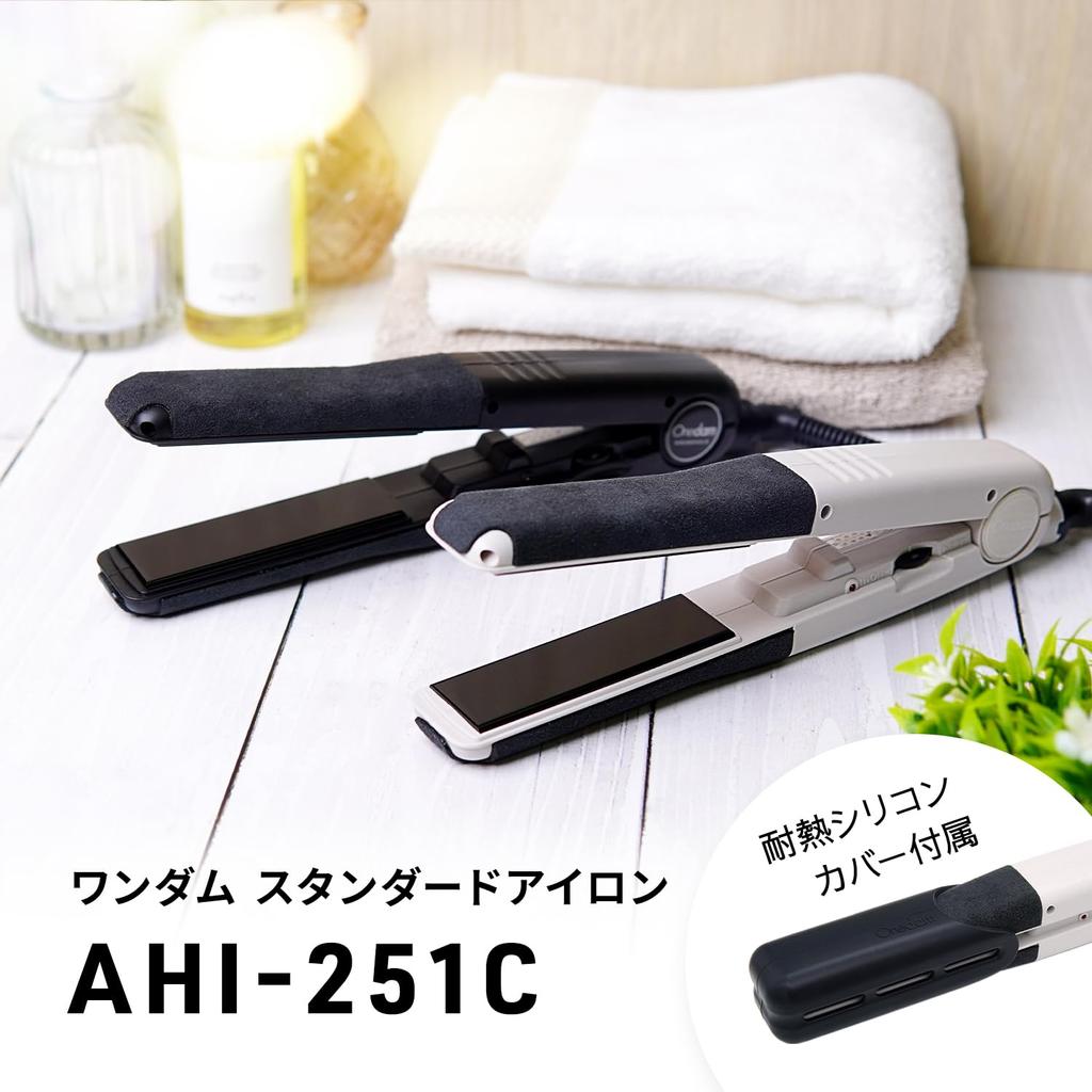 Onedam Curling Iron Straight Curl Infrared Plate 25mm Automatic Power Off Silicone Cover Included Bangs Soft Curls Korean Mash Wolf Unisex General Use