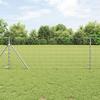 VidaXL Field Fence 0.8x10 M In Galvanized Steel 42005775