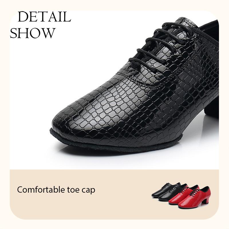 Женская обувь для современных танцев для девочек, латиноамериканский вальс, сальса, обувь для начинающих, танцевальная обувь из искусственной кожи, каблук 5 см