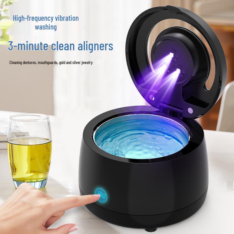Ultrasonic Denture & Aligner Cleaner Sterilizer: Antibacterial & Invisible Orthodontic Disinfectant