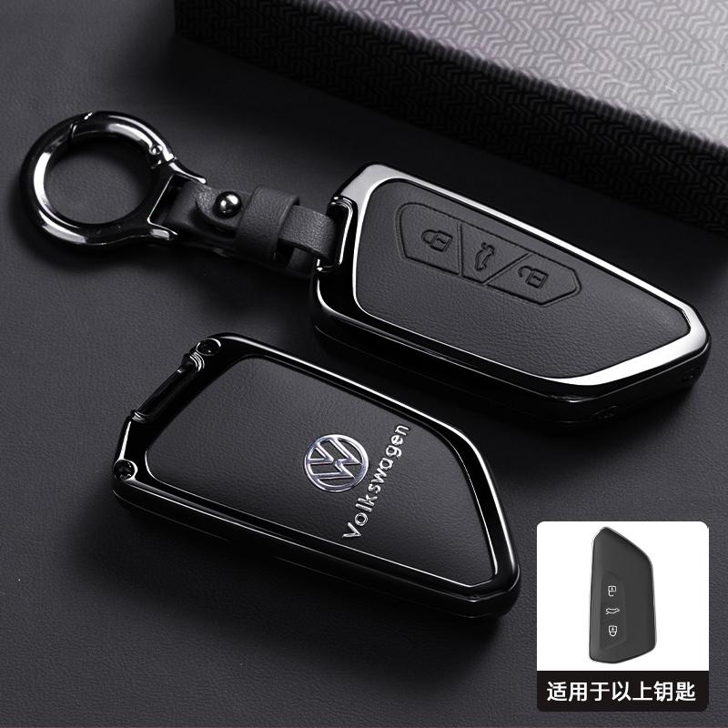 T26Alloy Car Remote Key Case Cover Protector Shell Bag for VW Volkswagen ID.3 ID.4 Golf 8 2022 2023 MK8 Auto Keychain Accessories