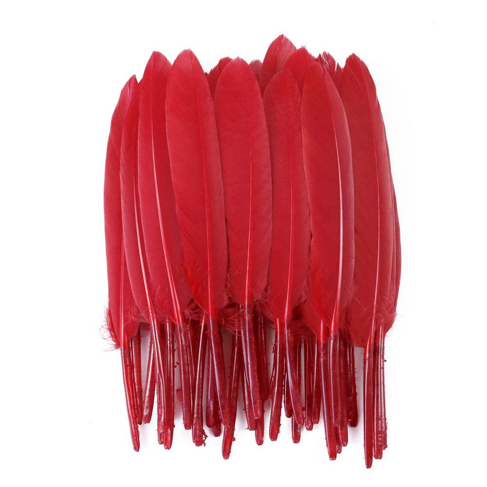 Colored Natural Goose Feather 4-6inch Bulk Feathers for Craft Jewelry Headress Wedding Party Carnival Plume Decoration