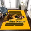 Neymar Energy Poster Personalized Name Floor Mat Design for Hallway Playrooms Dormitory Game Room Anti-slip Rug Decorate Offices Gift for Festivals