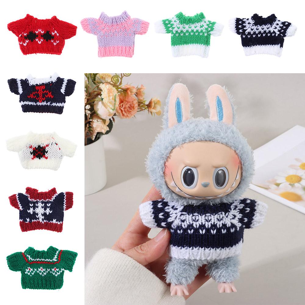 Hand-made Doll Clothes 10cm Cotton Doll DIY Clothes Changing Doll Accessories for Plush Toy