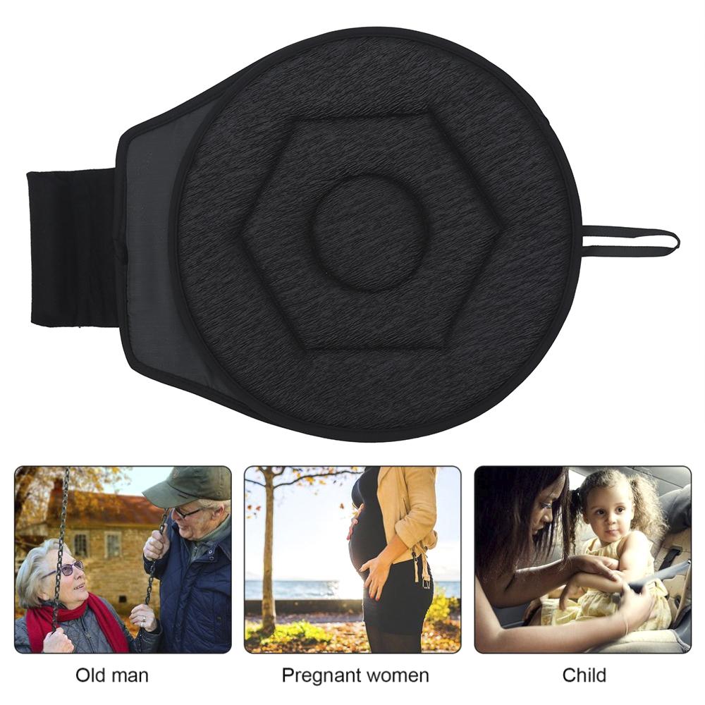 Подушка для автомобильного сиденья вращающаяся подушка для автомобильного сиденья противоскользящая универсальная вспомогательная коляска для кресла дышащая подушка для автомобильного сиденья