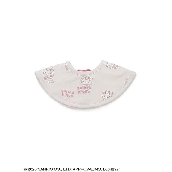 Sanrio Дом Gelato PiqueBABYСплошной узор Слюнявчик Одежда для беременныхДетские товары Другие детские товары Розовый