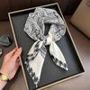 Women Imitation Silk Scarf Foulard Neckerchief Square 70cm Hairbands Shawls Wraps Bandana  New