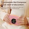 1 Pc Menstrual Heating Pad Abdominal Massager Warm Palace Belt Waist Vibration Massage Device for Cramps Period Pain Relief XYZ
