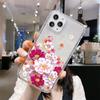 Чехол для телефона с цветком для iPhone 11, чехол для iPhone 12, 11, 13, 14 Pro Max, чехол для iPhone XR X XS Max 7 8 Plus SE 2022, мини-прозрачный чехол