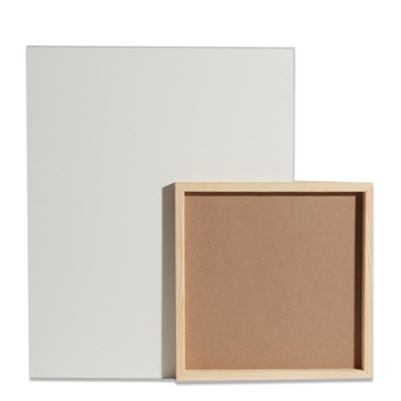 Холст на подрамнике с грубой текстурой для масляной, акриловой, гуашевой и акварельной живописи - Рамка для ручной росписи DIY