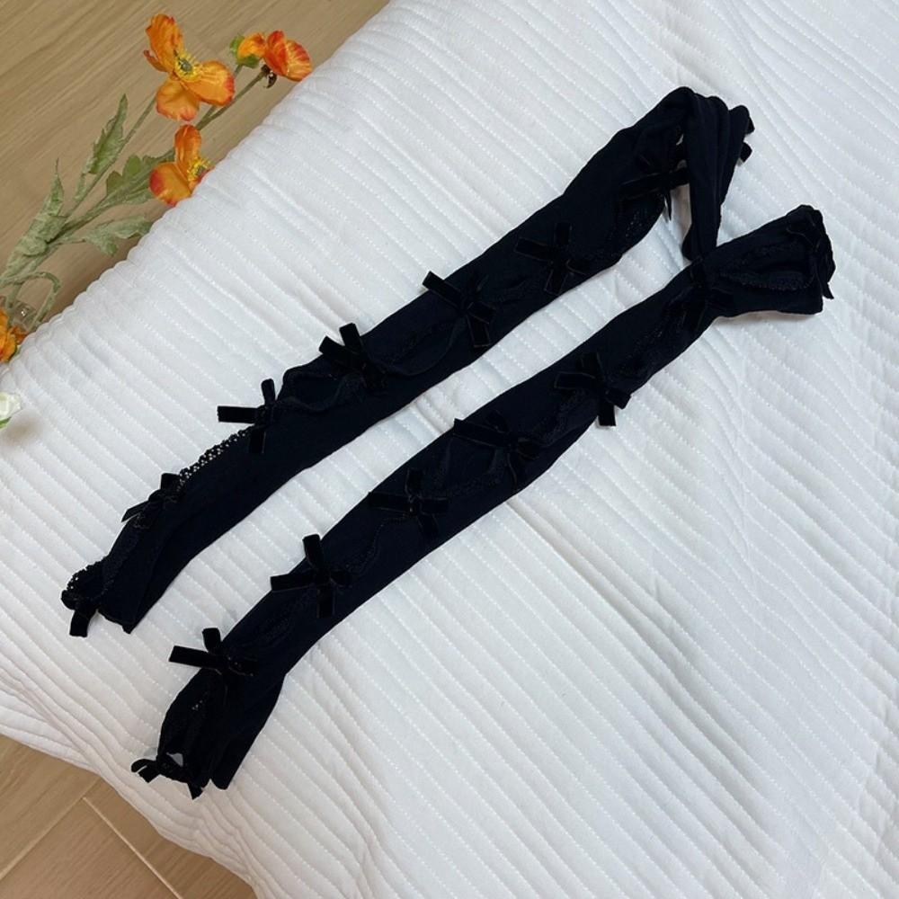 Open Front Lace Shrug Elastic Mesh Sunscreen Sleeve Retro Punk Gloves Cosplay Outfits