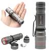 LED Flashlight Adjustable Q5 Lamp Waterproof Powerful 3 Modes Zoomable Perfect 3 Colors for Camping Hiking Cycling Emergency