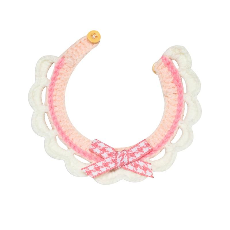 Sweet Japanese Cat Scarf Soft Collar Pet Decoration Bow Drool Towel