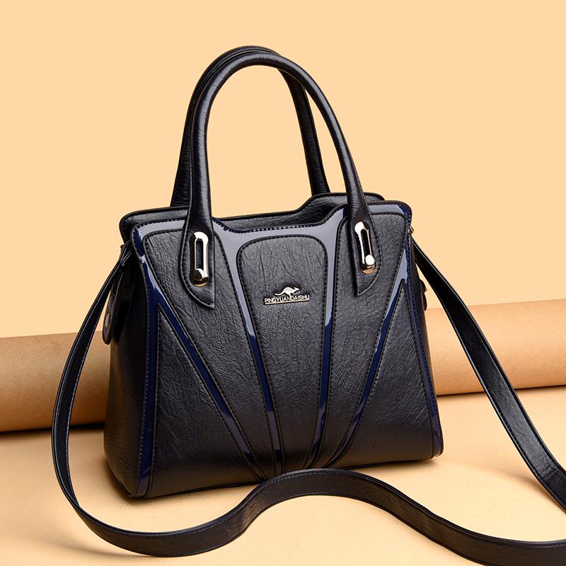 Сумка Модная сумка через плечо Женская сумка 2023 Тенденция Черная Красная Синяя Коричневая женская сумка