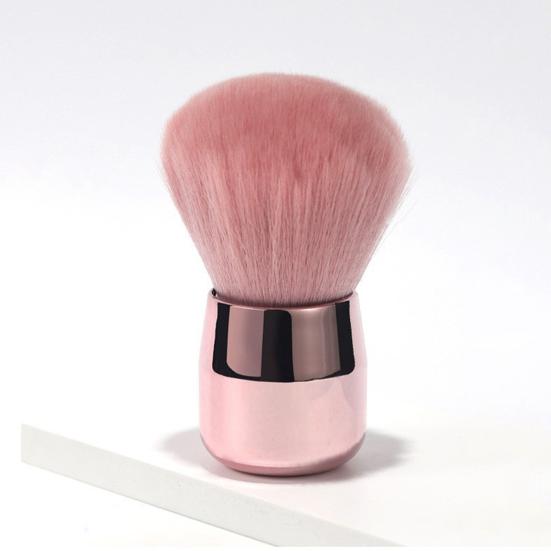 Yousheng Nail Art Dusting Brush with Handle Nail Art Dust Powder Remover Cleaner Kabuki Brush Multi-purpose Loose Power Foundations Blush Makeup Brush