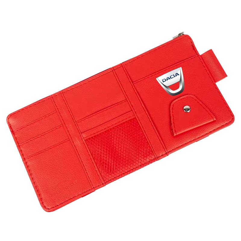 Автомобильный солнцезащитный козырек Тип точки Многофункциональная сумка для хранения Автомобильные аксессуары Для Renault Dacia Koleos Clio Laguna 2 Megane 2 3 Duster Logan Captur