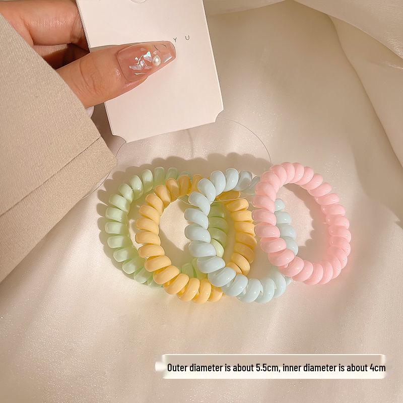 Elastic Hair Ties - No-Pull, Versatile & Stylish for 2024