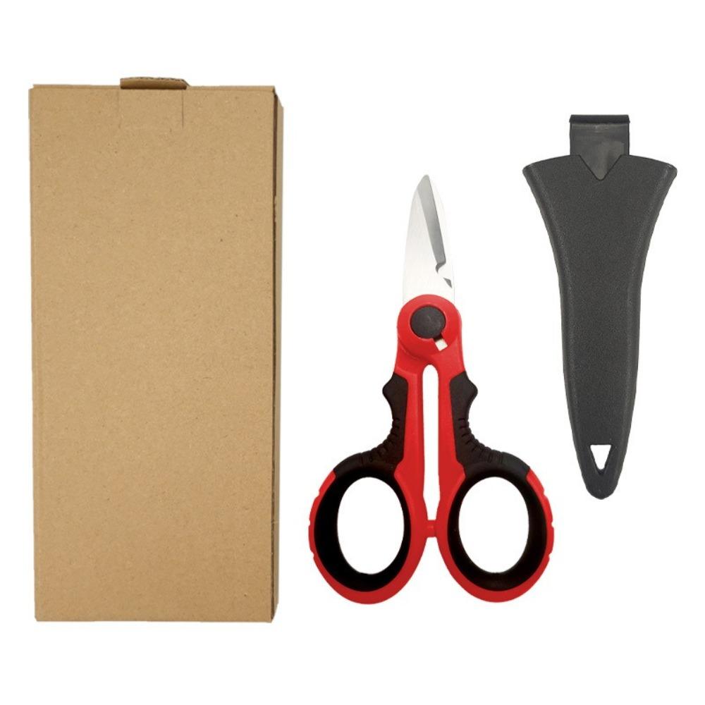 High Carbon Steel Scissors Hand Tool Electrician Scissors Fishing Scissor Fishing Tool