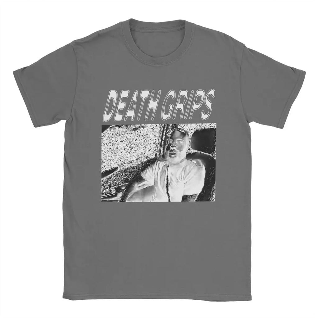 Death Grips T Shirt Cotton Tops Hipster Short Sleeve Round Neck Tee Shirt Printing T-Shirts