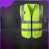 Reflective Safety Vest with Multiple Pockets for Construction and Landscaping