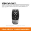 YEW1 Fashion TPU Car Remote Key Case Cover Shell For Mercedes Benz A C E S G Class GLC CLE CLA GLB GLS W177 W205 W213 W222 X167 AMG