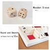 Wooden 4Players Shut The Box Dice Game Tabletop Family Parents Kids Board Games