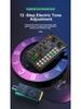 F998 Перезаряжаемая звуковая карта и набор конденсаторного микрофона для живых выступлений на открытом воздухе