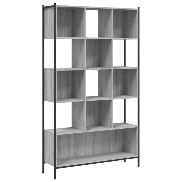 VidaXL Bibliothèque sonoma gris 102x28x172 cm bois d'ingénierie 3213660