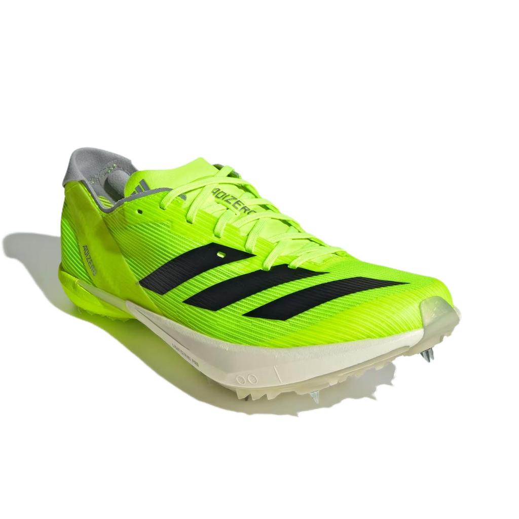 adidas Кроссовки Adizero Ambition Lucid Lemon Black Unisex, желтые, с черными вставками, с серебристым оттенком IH5798