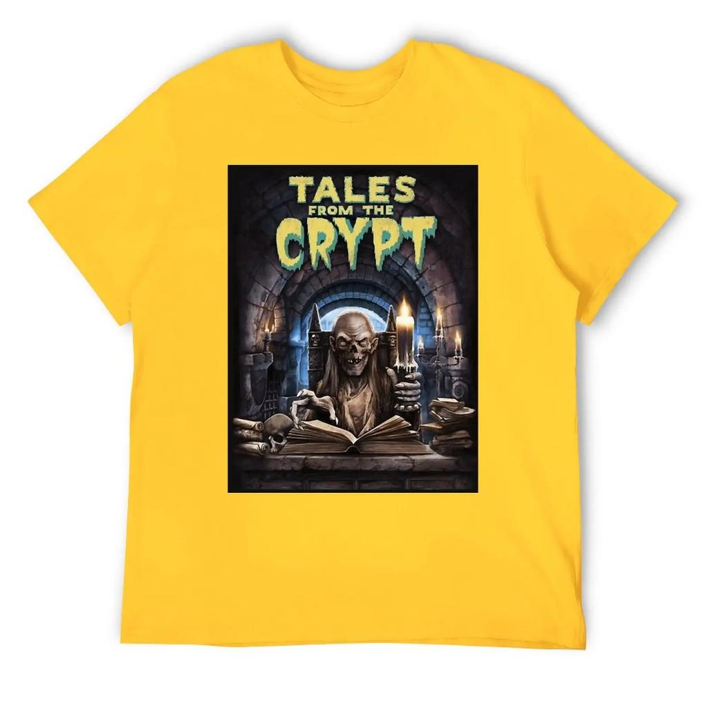 Футболка Tales From The Crypt Skull Fresh Спортивные футболки Hipster Humor Graphic Aactivity Competition Eur Size