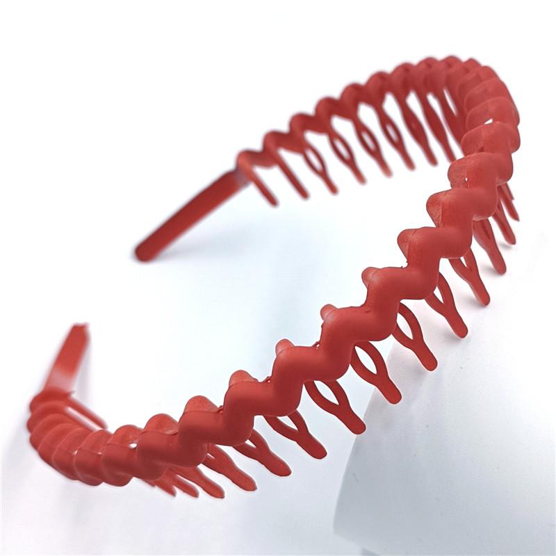 Корейские аксессуары для волос, повязки на голову, обручи для волос, очаровательные, высокого качества для женщин с волнистыми зубами, противоскользящие, для девочек, новые матовые аксессуары для волос