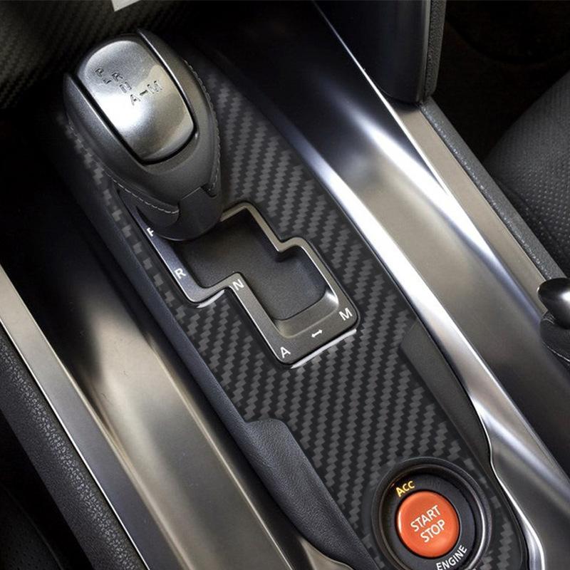 Подходит для Nissan Nissan GTR R35 внутренняя отделка панель переключения передач панель переключения передач декоративная наклейка из углеродного волокна аксессуары