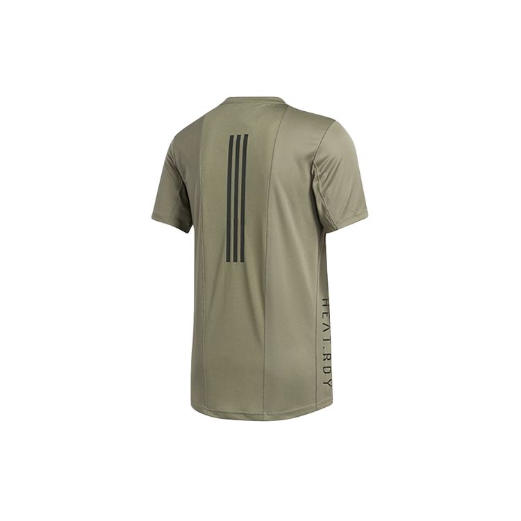 adidas Футболка для тренировок по футболу с круглым вырезом и коротким рукавом, мужские топы, Legacy-Green FM2101