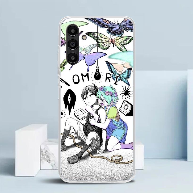 Игровой мультяшный чехол O-Omori для Samsung Galaxy A17 A37 A57 A16 A26 A36 A56 A15 A14 A55 Чехол для телефона A13 A53 A25 A35 A24 A34 A23 A33