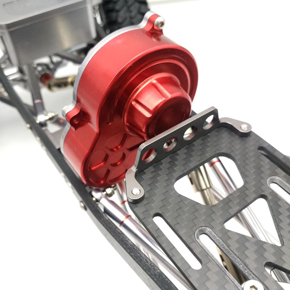 SCX10 Металлический корпус средней коробки передач в сборе Деталь для радиоуправляемой машины Аксессуар 1/10 Радиоуправляемый автомобиль-краулер