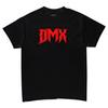 Мужская футболка DMX с красным логотипом, размер L, черная