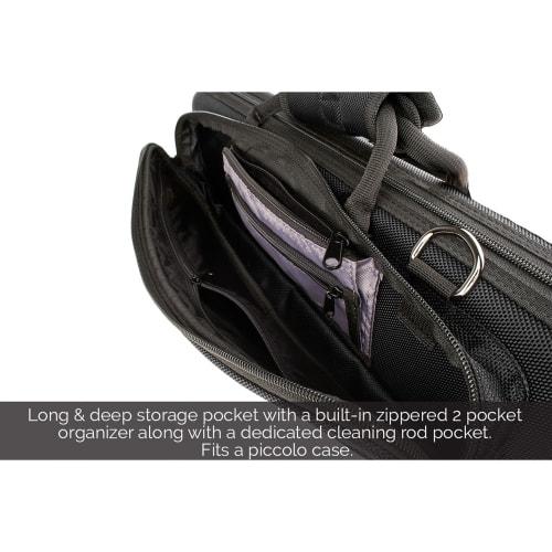 PROTEC PB308 Semi-Hard Case for Flute, Black