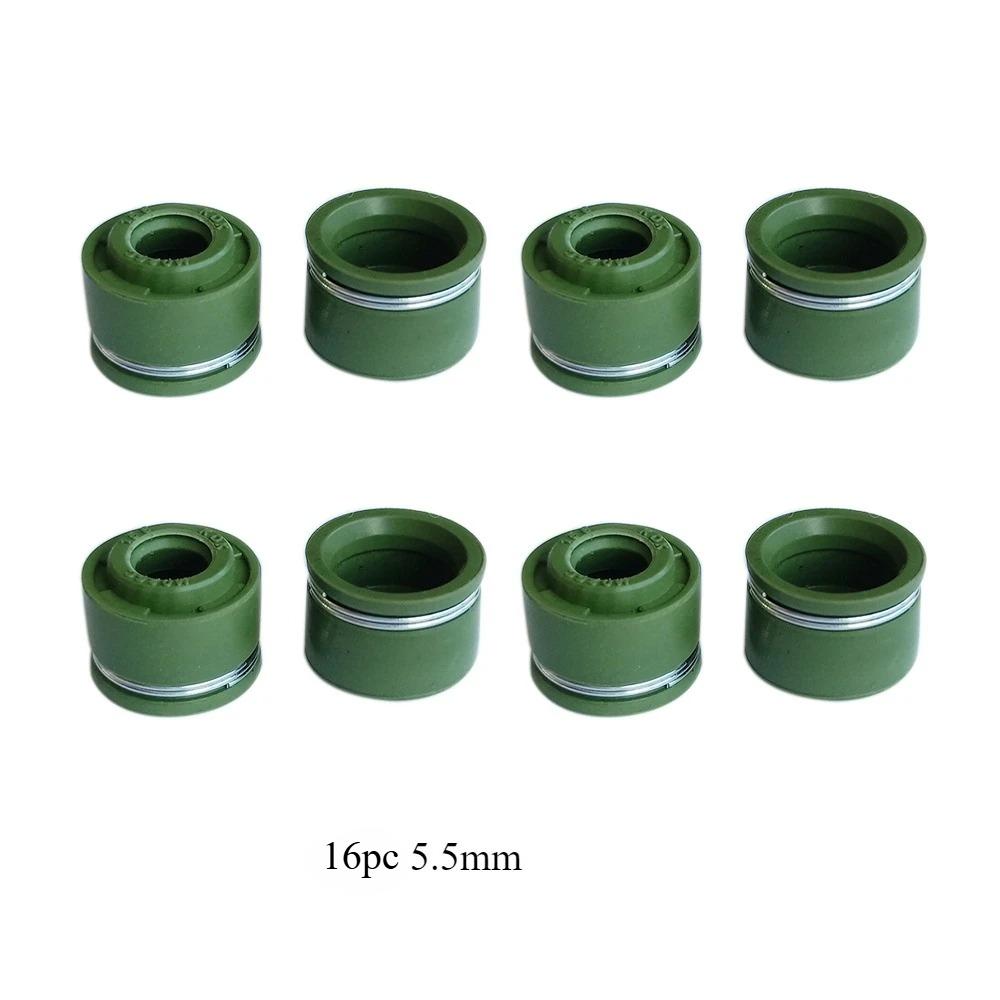 16pcs 3.5mm 4mm 4.5mm 5mm 6mm Motor Bike Engine Intake Exhaust Valve Stem Oil Seal For Honda For Yamaha For Suzuki For Kawasaki