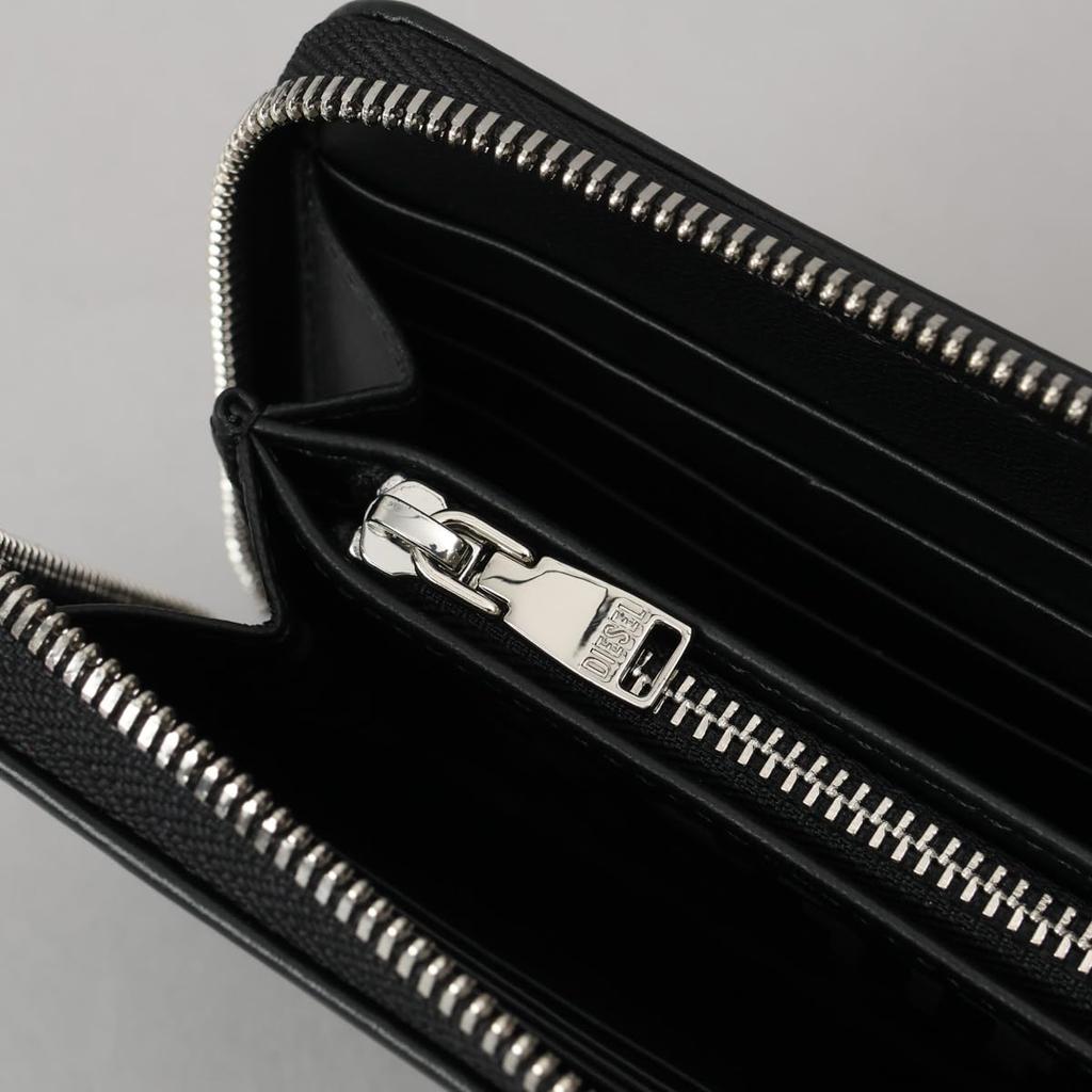 Круглый длинный кошелек черный X09562 КОНТИНЕНТАЛЬНЫЙ КОШЕЛЕК С МОЛНИЕЙ L T8013 P5470 [Дизель] [Дизель] Мужской [Товар]