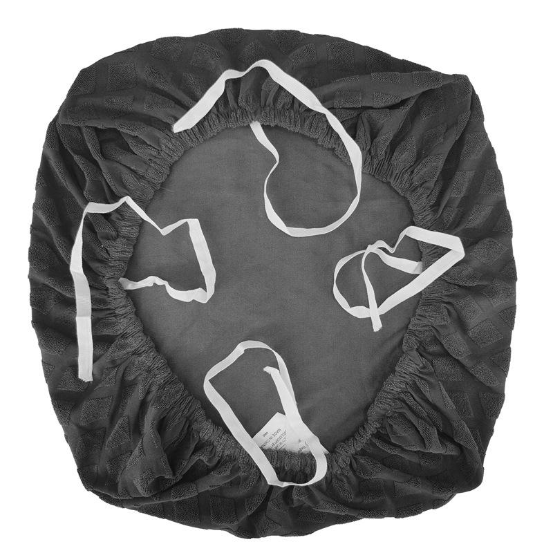 Чехлы для сидений офисных компьютерных кресел из эластичного жаккарда, съемные моющиеся пылезащитные чехлы для сидений офисных кресел