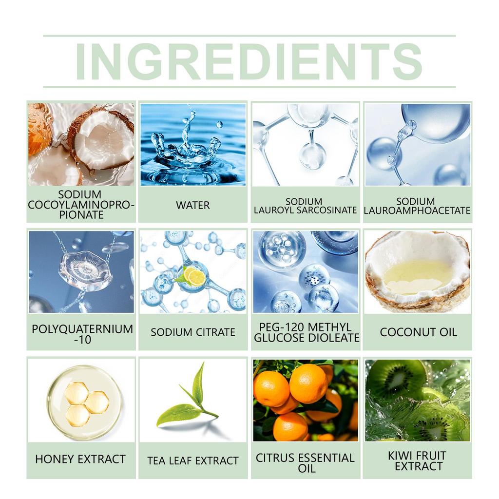 YEGBONG Шампунь для питомцев, Подходит для кошек и собак, Уход 5-в-1 с растительными экстрактами, Против спутывания и легко расчесывается, 100 мл