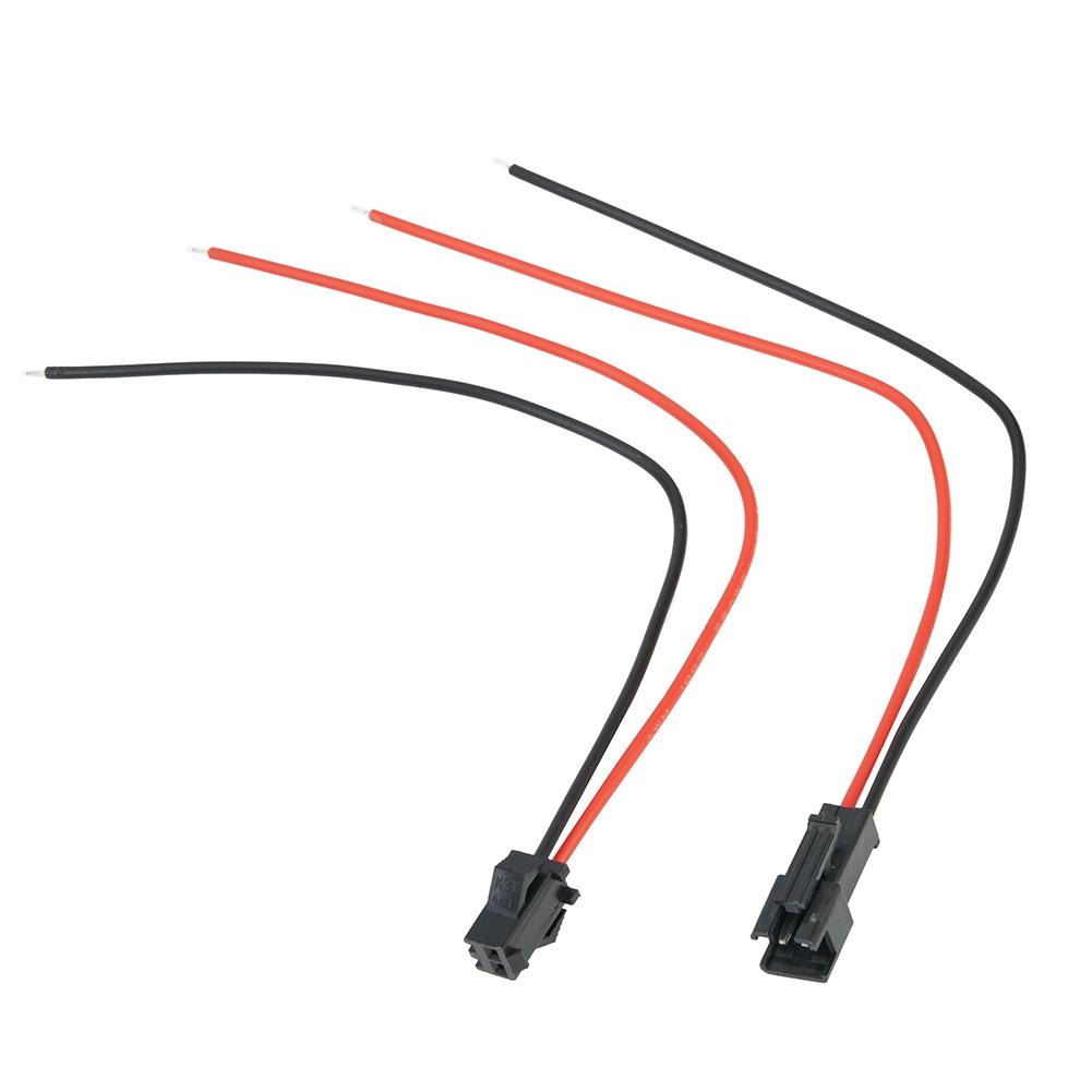 2-контактный разъем SM Папа 2,2 мм/0,09\" Проводной разъем Vandesail 22 AWG