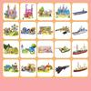 Kids 3d Puzzle Paper Diy Creative Building Toy Intelligent Learning Game